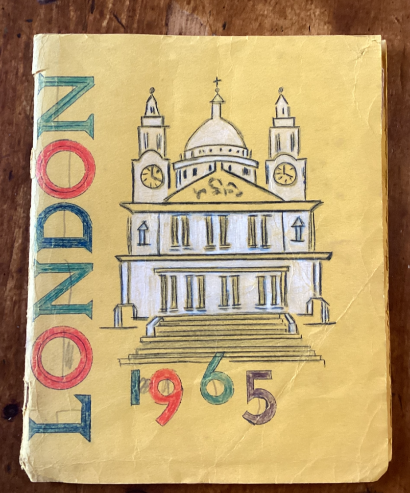 Margaret's London notebook Margaret's London notebook