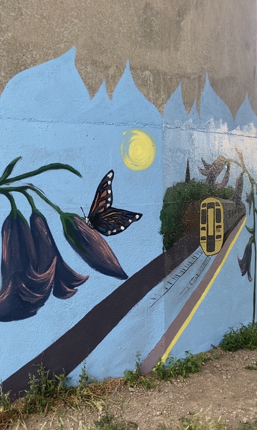Dronfield Flyover Mural