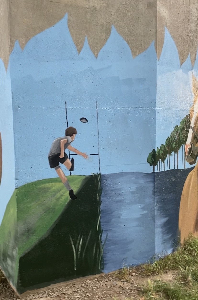Dronfield Flyover Mural