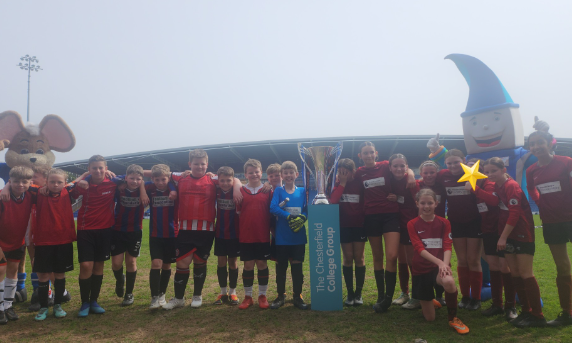 Boys' and Girls' Football Teams